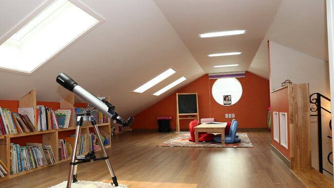 Attics play room example