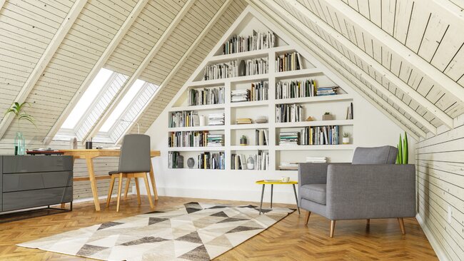 Attics reading area example