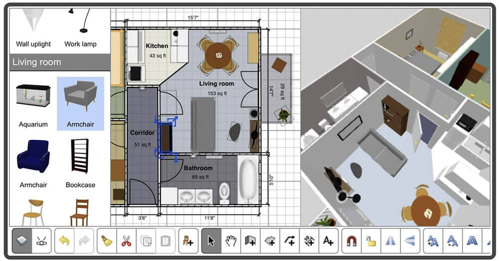 Sweet home 3D Programm