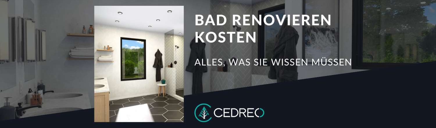 Blog Header - Bad renovieren kosten