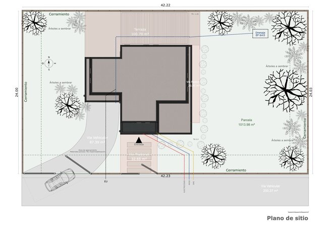 plano de sitio