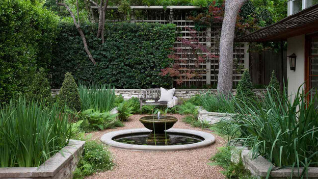 Landscape design element: form