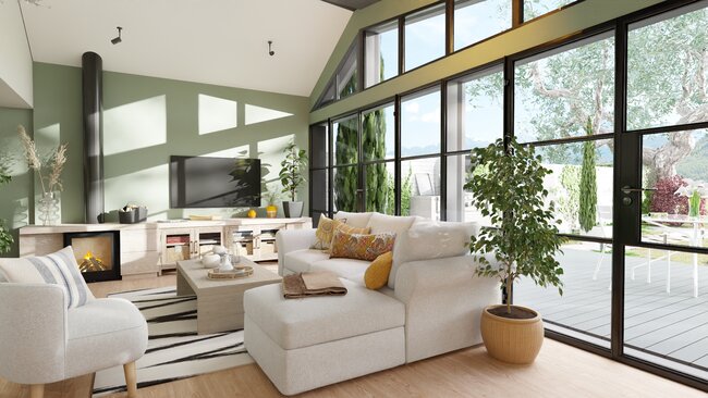 modern living room