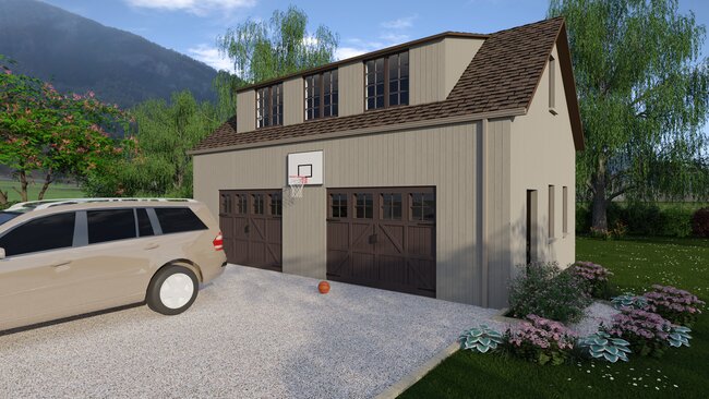 detached garage example