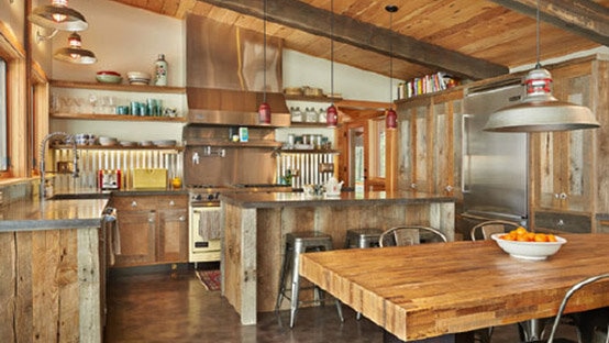 rustic kitchen