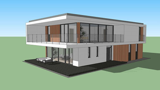 3D Rendering created with SketchUp