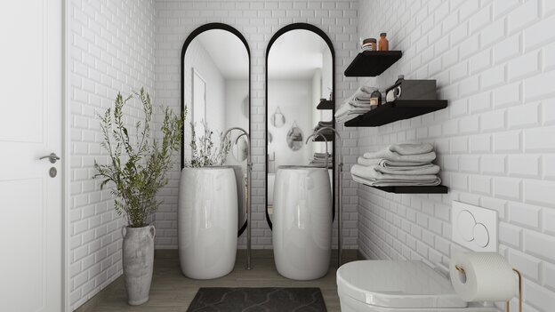 Modern bathroom