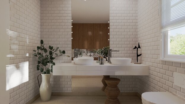 baño de estilo contemporáneo