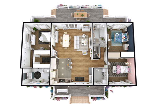 3D plattegrond ontworpen met Cedreo