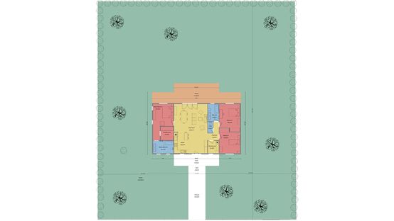 Site plan view