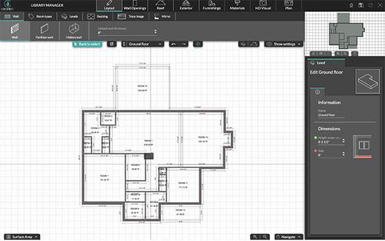 uishot layout step - Cedreo