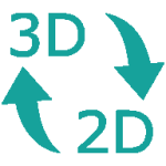 Draw in 2D and View in 3D Icon - Cedreo