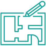 draw floor plan icon