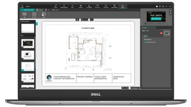 preszentation document in Cedreo