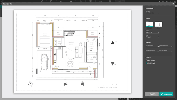 download to scale