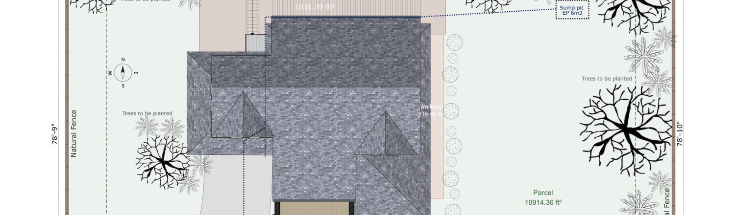 site plan created with Cedreo